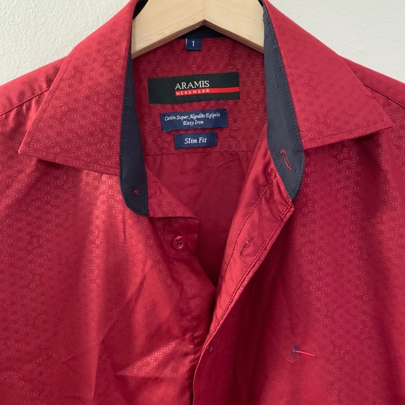 Aramis Egyptian Cotton Shirt 36 Chest - Picture 1 of 3
